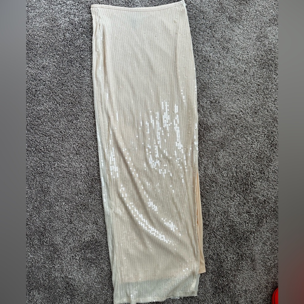 Shimmer Maxi Skirt